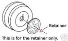  4  Fisher Price Power Wheels Retainer Cap Nut  00801-1451 Genuine