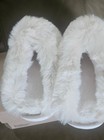 New Womens Cozy Slippers Fuzzy Slip On Indoor Outdoor House Slippers Size 7-8 
