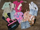 Girls School Clothing Lot Size 10   12  10 12 Tops Jeans Pants Bag Shorts