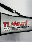 Head Ti  heat Tennis Racquet Cover Full Length Padded Strap Black Silver Case