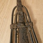 Antique Eel Spear Gig Salmon Hand Forged Iron Harpoon