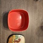 Russian Enamel On Metal Trinket Box 19th Century Soldier Grenadier On Horseback