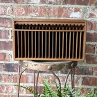 Vtg Kalmar Designs 20 Slot Cd Holder Teak Wood Mcm Storage Eject Buttons Work