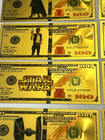 Star Wars Ii Commemorative  100 11 Pc 24k Gold Foil Banknote Set W Coa