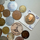 Token medal us Coin world Coin Lot Big Variety Nice Coins tokens Wooden Nickels