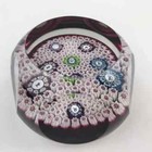 Perthshire 1973d Faceted Carpet Ground Silhouette Squirrel Dog Bear Paperweight