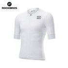 Rockbros Men   s Cycling Jersey Short Sleeve Summer Biking Shirts Breathable Tops