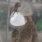 Ty Beanie Baby Billionaire 1 Bear Employee Exclusive Signed By Ty Authenticated
