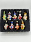 Thomas Pacconi 2006 Classics Set Of 12 Snowman From Around The World Ornaments