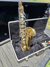 Vintage Bundy Selmer Alto Saxophone In Case 