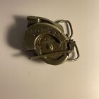 Vintage Black Decker Circular Saw Belt Buckle Bergamot Brass Works