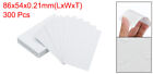 300pcs Sublimation Metal Business Cards Blank 3 4x2 1  Printable Name Card