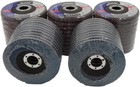 40 Pack 4 5  4-1 2  Zirconia Flap Disc 40 60 80 120 Grit Sanding Grinding Wheel