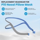 3 Packs Replacement Airfit P10 n30 Headgear Latest Version Adjustable Cpap Headg