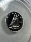 1968 Canada 10 Cents Silver Proof Like Graded Ms 65 By Anacs
