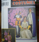 Vintage 1994 Simplicity Costumes 9229 Size Bb L Xl Uncut Jester Queen King