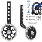 Training Wheels Bike Fit For 12 14 16 18 20inch Bike With Flash Light Wheel 1pai