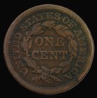 Braided Hair Large Cent 1851 - Us Coin - Better Circulated Condition