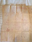 15  Lot Vintage Original 40s Workbasket Embroidery Transfer Monogram Pattern