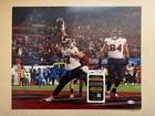 Rob Gronkowski Signed 16x20 Photo Patriots Buccaneers 4x Super Bowl Champ Te Jsa