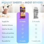 Silicone Scar Sheets     Medical Grade Scar Tape For Surgical Scars  C-section 