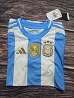 Adidas Argentina Authentic Home White Blue Slim Fit Size Medium Ip8388