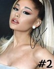 Ariana Grande 8 5x11 Signed Autograph Reprint  choose 1 Of 7  Free Shipping