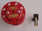 Red Ready-to-run pro Billet Replacement Distributor Cap   Rotor Procomp Speedma