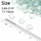 17-19mm Clear Fire Pit Glass  Glass Rock For Fire Pit Propane Fireplaces