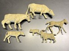 Vintage 1960 s Marx Farm Animals Colt Cows Calf Pig Billy Goat