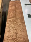 Pommele Sapele Raw Wood Veneer 2 Sheets 91  X 10  522a
