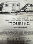 Parker Brothers  touring  Card Game  1937  Complete - All Cards   Instructions