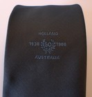 Klm Airlines 50th Anniversary 1938-1988 Holland To Australia Gray Necktie 52 