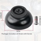 Lid Knob cookware Pot Knob 1pcs Cover Knob W screw for Magnalite Ghc wagner Ware