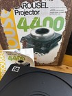 Kodak Carousel 4400 Slide Projector With Box  Remote  Tray  Lens   Manual