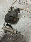 2006-2011 Kawasaki Zx-14 Oem Rear Brake Caliper With Pads   Master Cylinder