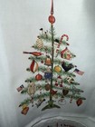 Twas The Night Before Christmas White Apron W ties And Pocket - Never Used