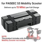 Charger   Battery For Paiseec Mobility Scooter S3