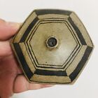 Very Big Antique 19th Century Chinese Two Colours Pottery Opi m Bowl Damper