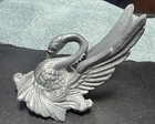 Vintage Cast Swan Finial Or Hood Ornament  Marked G  84 See Pictures