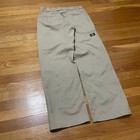 Dickies Loose Fit Double Knee Khaki Work Pants