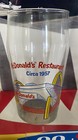 Mcdonalds Milkshake Glasses Reproduction Original Store Display  1957 Vintage