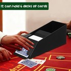 Blackjack Shoe  6 Deck Card Dealing Shoe  Manual Poker Card Dispenser For Tab   