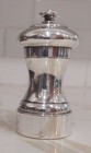 Antique Fisher Sterling Silver 1910 Pepper Mill Grinder Peppercorn  Vintage