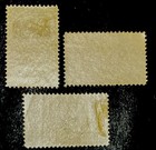 Dominican Republic 1899-1900  Sc  102  109-110  Mint Hog
