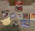 Nice Junk Drawer Lot Baseball Cards  Musical Candle  Stickers