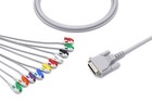 Welch Allyn 15 Pin 10 Leads Grabber Ekg Cable Compatible - Same Day Shipping