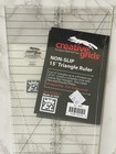 Creative Grids Non Slip 15 Degree Triangle Ruler New Sealed Cgreu1
