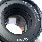 Helios 44m-4 F2 58mm Soviet Lens - Professional Service  cla  Sn 87388260
