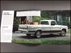 1971 Dodge Pickup Truck D100 D300 12-page Vintage Car Sales Brochure Catalog